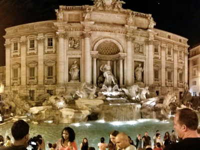 HER YER TREVI, HER YER PANTHEON ROMA  1.Gün